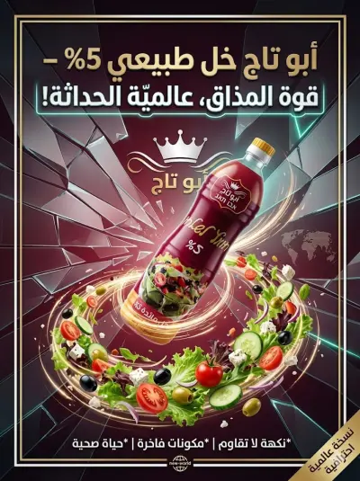 تصميم هوية إعلانية لمنتج محلي