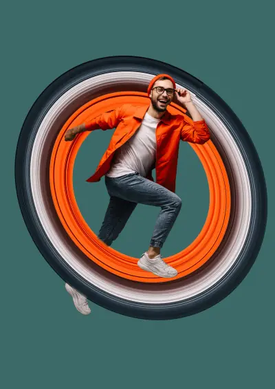 تصميم إعلان إبداعى بأسلوب بصرى مبتكر