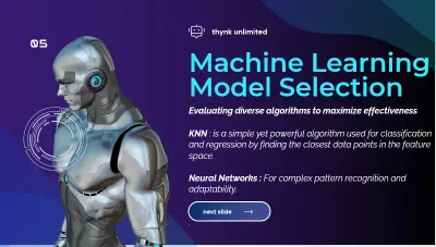 عرض تقديمي "برمجي" تفاعلي لشركة تقنية كبرى