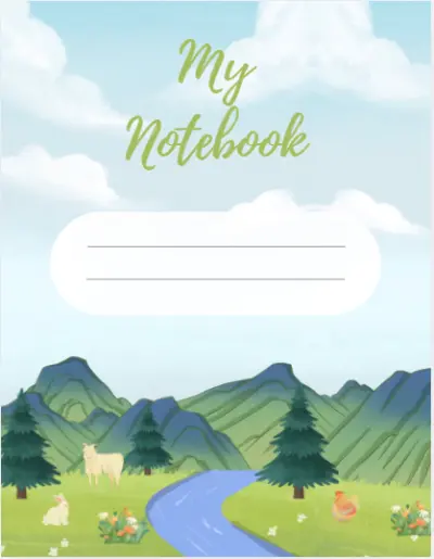 تصميم notebook كامل