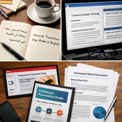 كاتب محتوى ومترجم عربي - إنجليزي | تنسيق ملفات Word و PowerPoint
