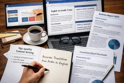 مترجم وكاتب محتوى عربي - إنجليزي | صناعة محتوى احترافي