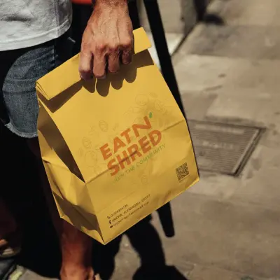 EAT N' SHRED | Brand Identity