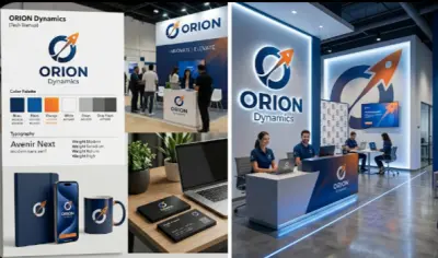 تصميم هوية بصرية متكاملة وعصرية لعلامة تجارية رائدة