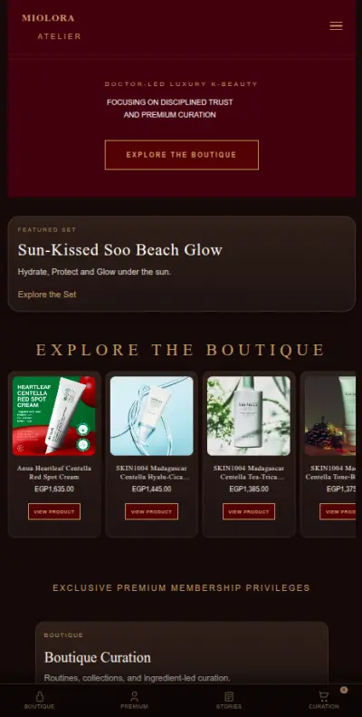 منصة تجارة إلكترونية مخصصة بالكامل (بديل متقدم لـ Shopify)