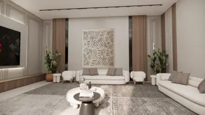 تصميم داخلي لمجلس