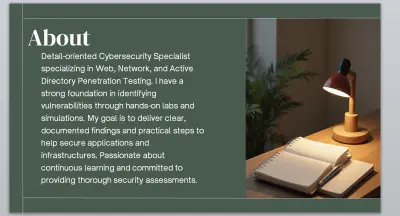 عمل Portfolio بال PowerPoint