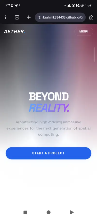 AETHER (Neural Horizon)