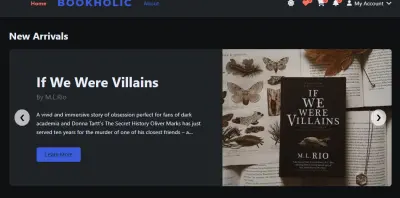 Bookholic - Modern E-Commerce Literary Hub