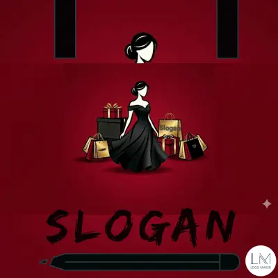 لوجو لمحل ملابس نسائية