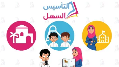 موشن جرافيك احترافي لشرح وتقديم كتاب الأطفال التأسيس السهل