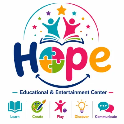 تصميم لوجو لشركة hope center