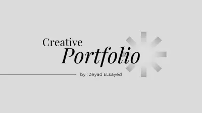 تصميم وبرمجة بورتفوليو Portfolio احترافي متكامل