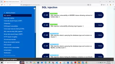 Advanced SQL Injection (SQLi) Assessment & Data Protection اختبار اختراق وقاية قواعد البيانات من ثغرات SQL Injection