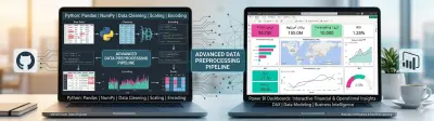 هيكلة ومعالجة البيانات الضخمة (Advanced Data Preprocessing Pipeline)