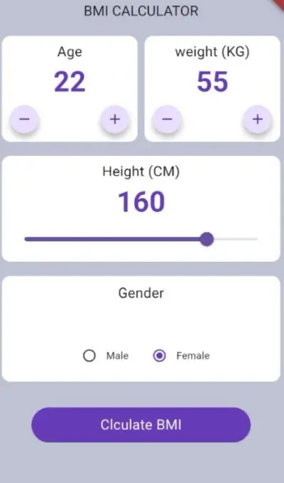 BMI Calculator