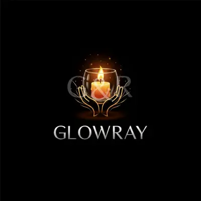 تصميم هويه بصريه لبراند تصنيع شموع