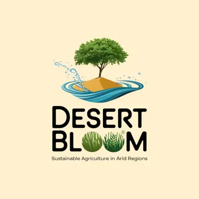 تصميم لوجو عن الأستدامة البيئية