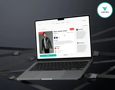 VAYRO (Product Details Page UI/UX)