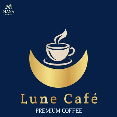 هوية بصرية كاملة لكافيه (لوجو + منيو عصري)