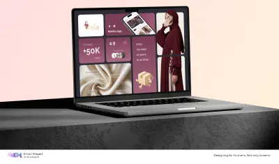 واجهة مستخدم بنظام الشبكة المنظمة - Bento Grid