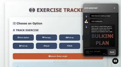 مدرب لياقة ذكي باستخدام الذكاء الاصطناعي والرؤية الحاسوبية