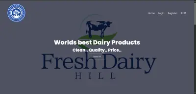 Dairy Factory Web Application (Front-End)