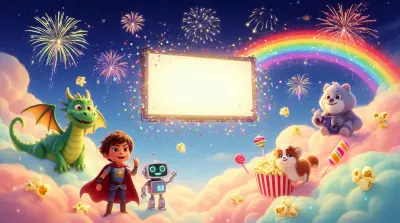 تصميم سايت لأفلام الأطفال