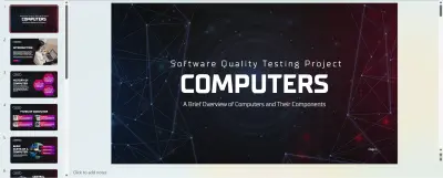 باور بوينت عن Computers