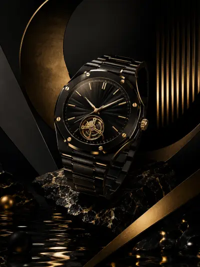 Luxury Timepiece Showcase | Premium Watch Poster Design