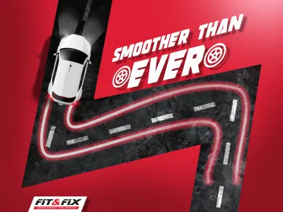 تصميم إعلان لخدمة سيارات