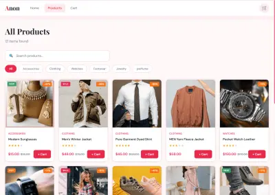 anon store