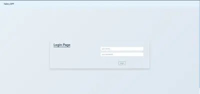 Salary Management Web App