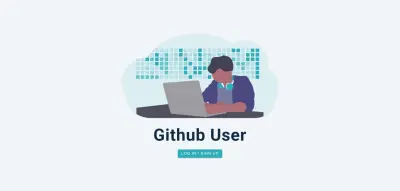 تصميم Github User