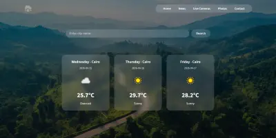 موقع عرض حالة الطقس