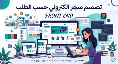 تصميم متجر الكتروني حسب الطلب