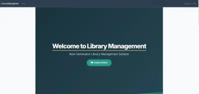 brary Management System built using ASP.NET Core MVC.