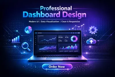 لوحة تحكم ذكية لإدارة البيانات والعمليات (Smart Admin Dashboard)