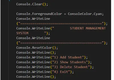Student Management System
