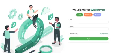 مشروع نظام إدارة شؤون الموظفين والرواتب (HR Management System)