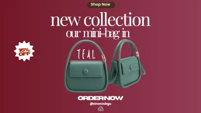 تصميم هوية بصرية لبراند حقائب