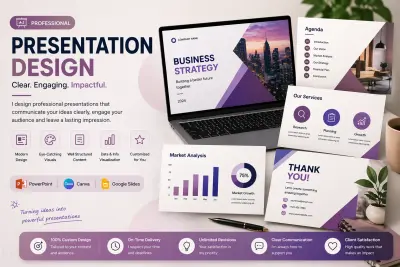 Presentation Design (PowerPoint / Canva)