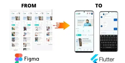 تحويل تصميم (Figma / XD) إلى كود Flutter احترافي