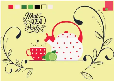 تكوين فني باستخدام ادوبي اليستريتور