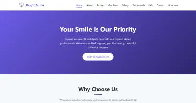 Website Dental Clinic