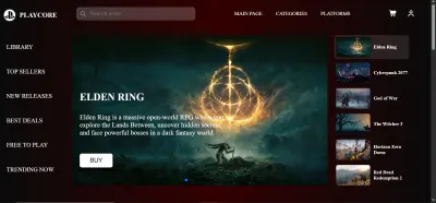 Playcore – Game Store