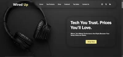 Wired Up – E-commerce