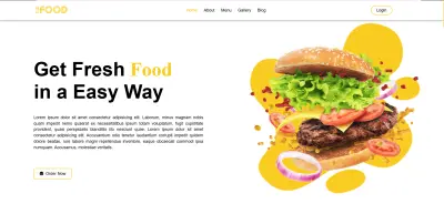 Food Ordering Website