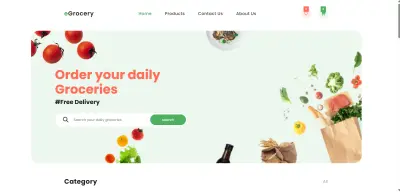 نظام متجر البقالة الإلكترونيeGrocery Store System (Python)