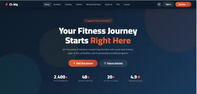 تنفيذ موقع لنادي رياضي باستخدام Full Stack . Net (CLUBLY)